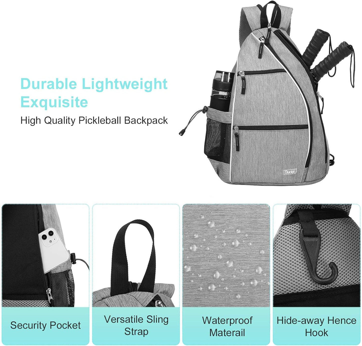 Pickleball Bag Pickleball Backpack for Women Men