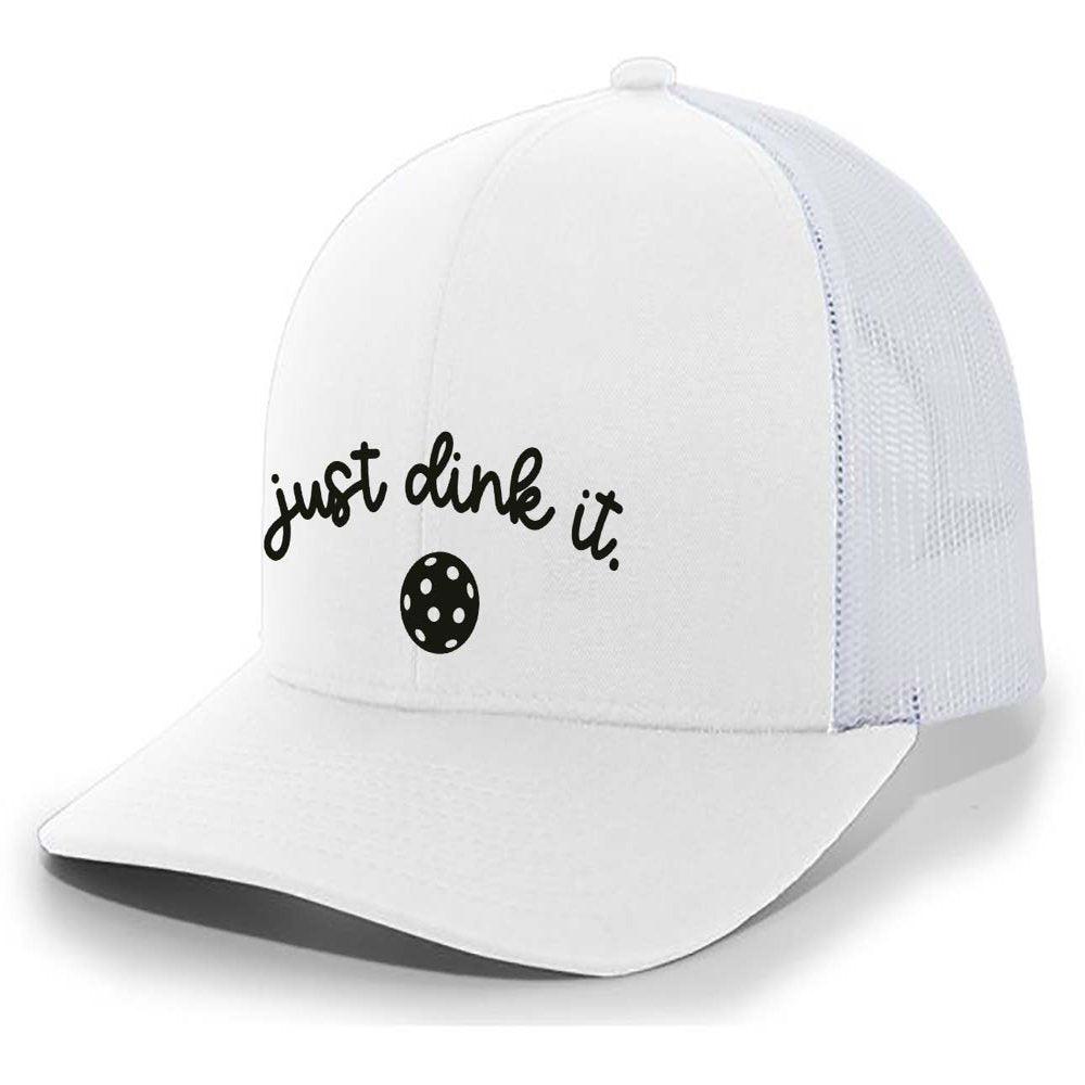 Mens Pickleball Hat Funny Just Dink It