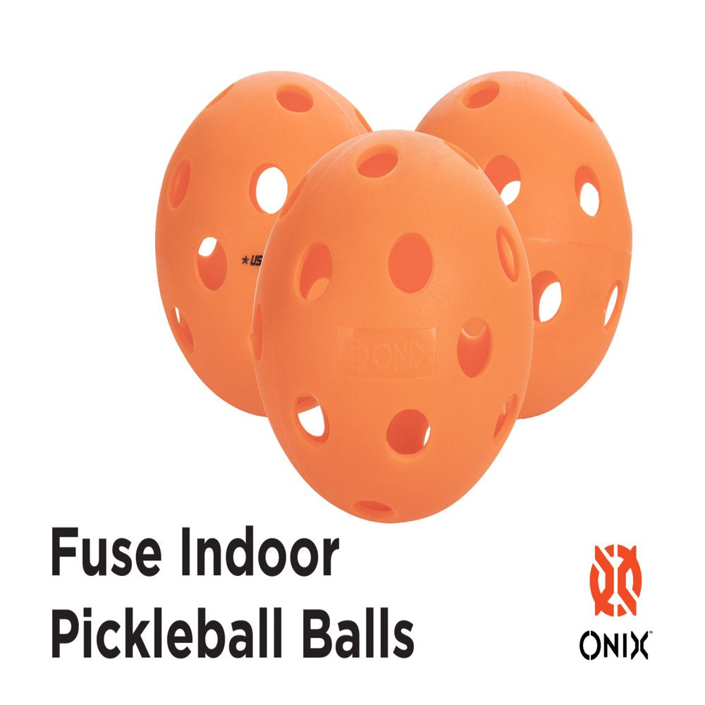 Fuse Indoor Pickleball Balls with Exceptional Seam Welding, Superior Balance, and Meets USAPA Requirements - setpickleball