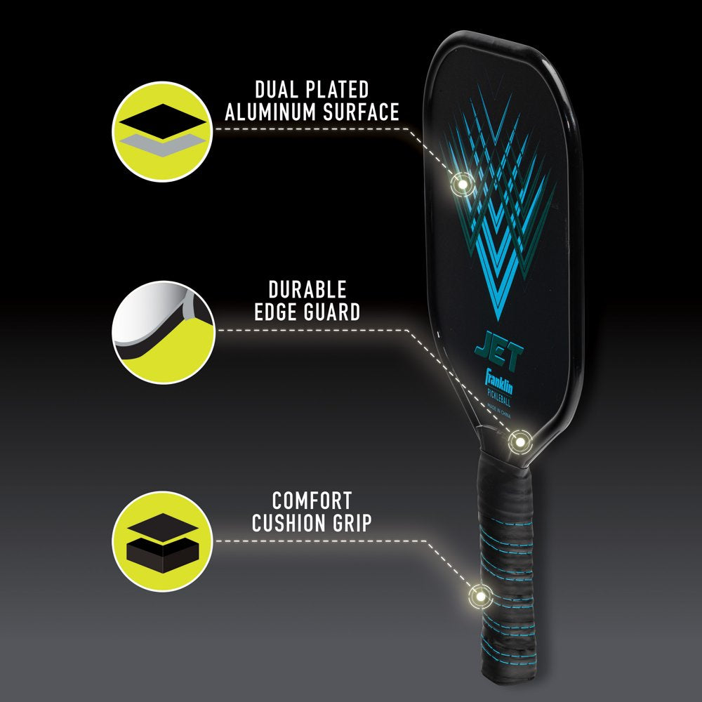 Pickleball Paddle - Aluminum - Jet - Blue - USAPA Approved