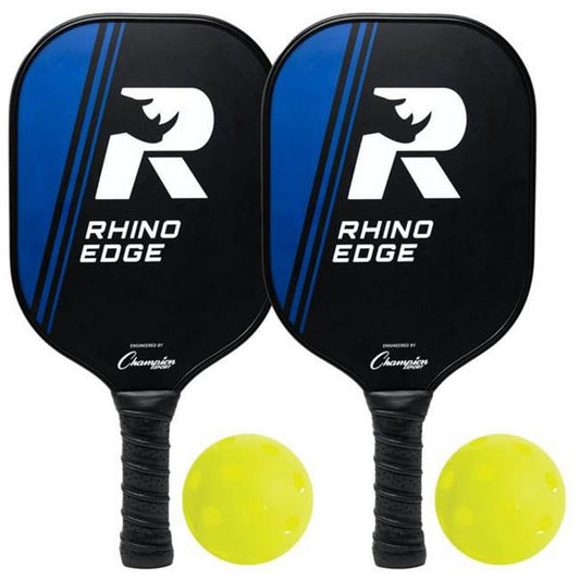 Pickleball Edge 100 2 Player Set - Black & Blue