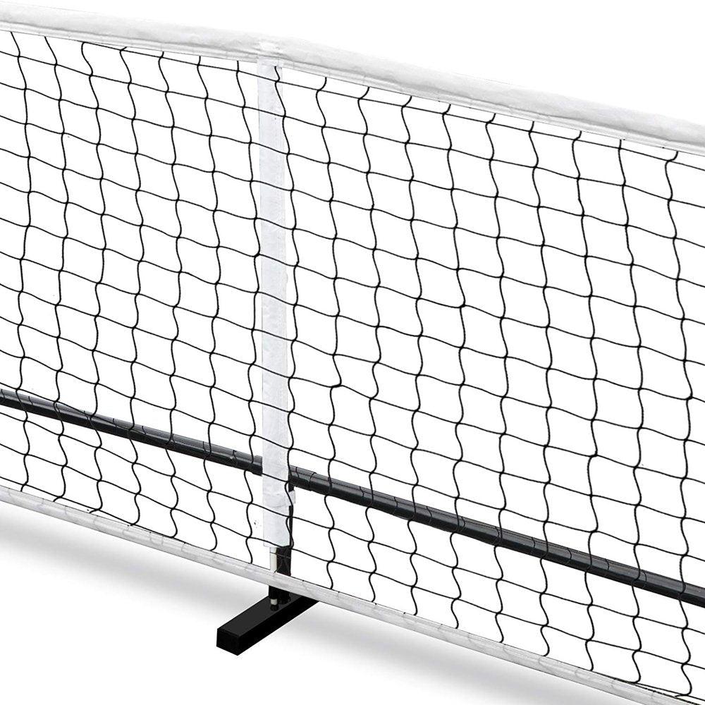 22FT Portable Pickle Ball Net Soccer Tennis Net Game Set System with Metal Frame Stand and Carrying Bag - setpickleball