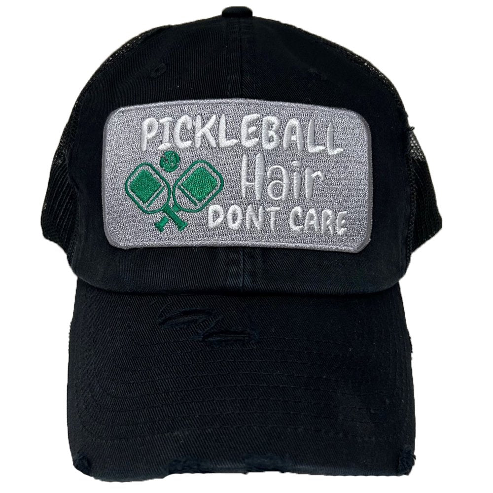 Pickleball Don'T Care Women'S Baseball Hat